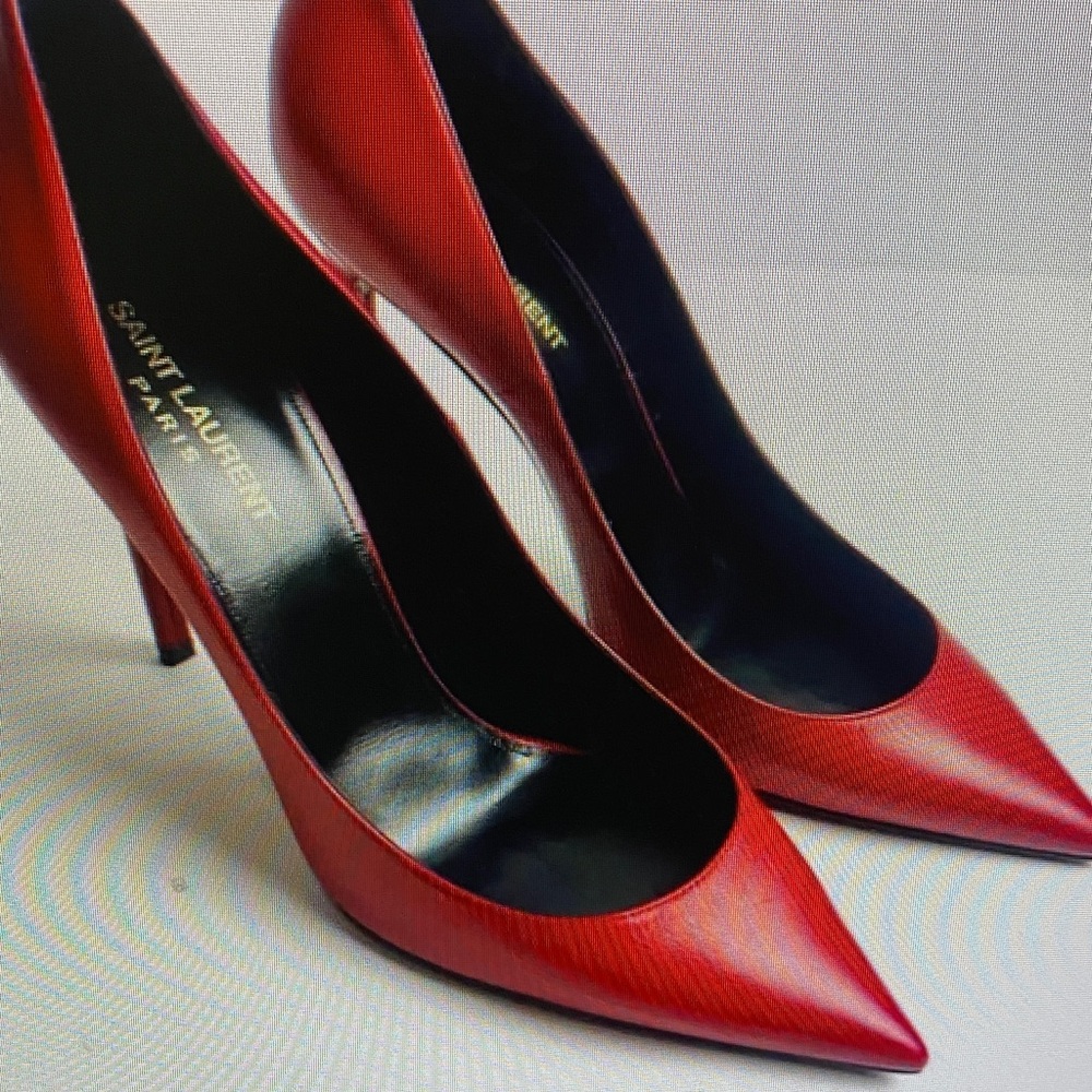 Saint Laurent Red Women's Heels